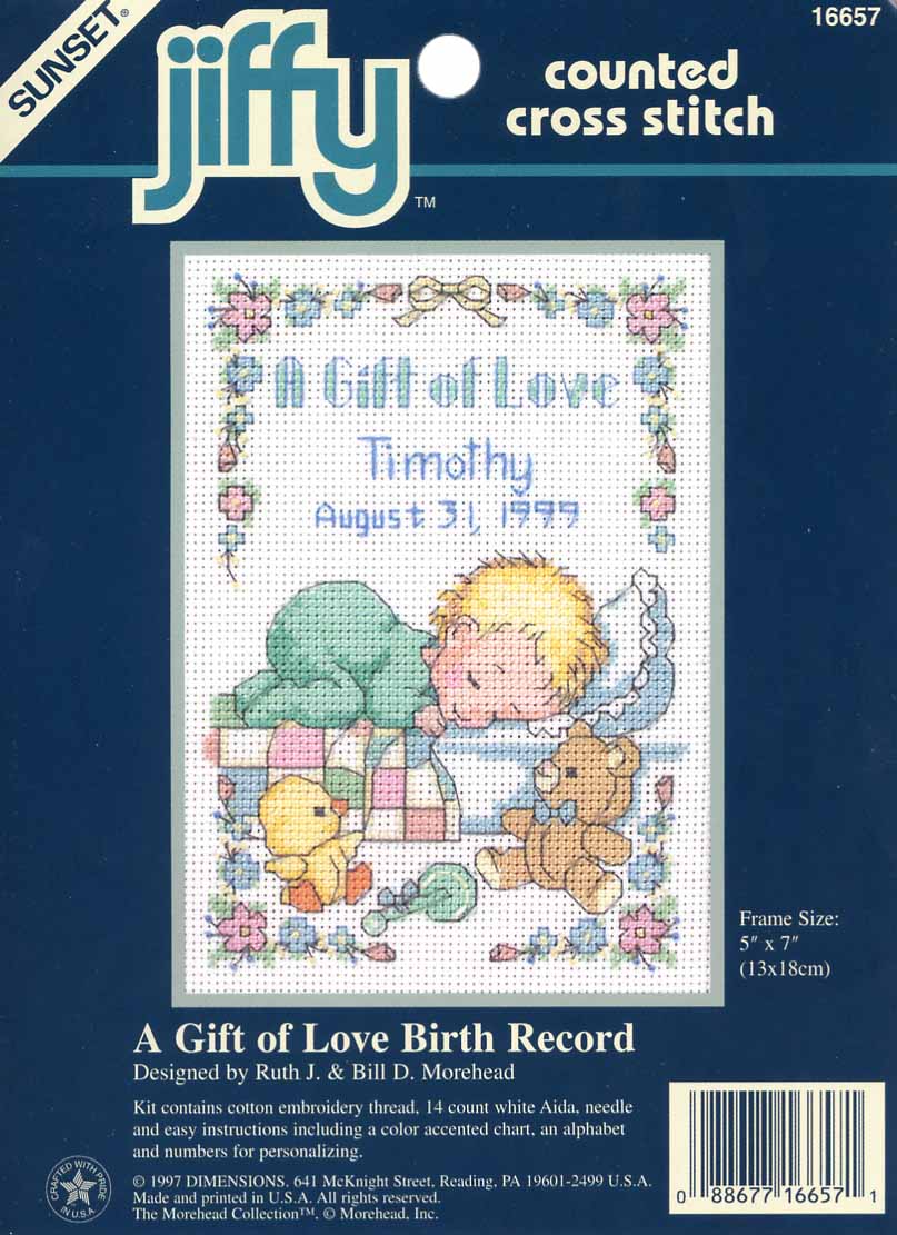 Schema punto croce Dono Di Amore 1a